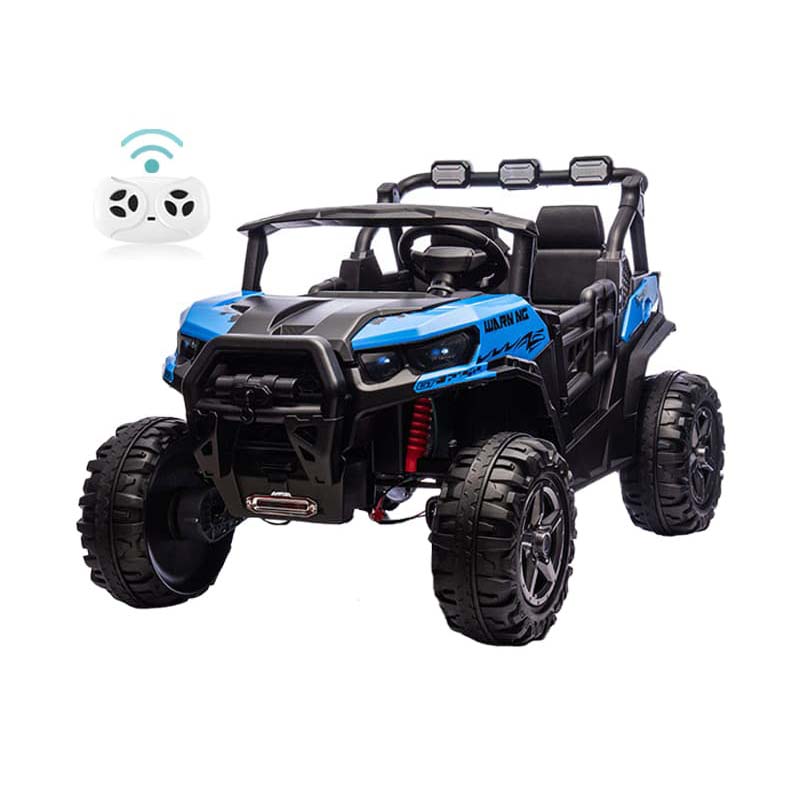 12-V-2-Sitzer-Elektro-UTV für Kinder mit Bluetooth-Musik und Kindersicherung