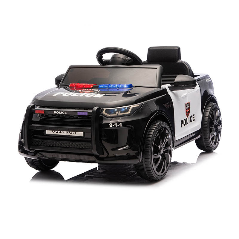 12V 2WD 2-Sitzer Polizei-Aufsitzauto für Kinder mit MP3-Player