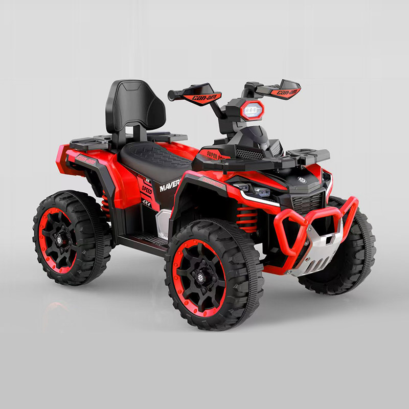 12V 4WD großes Elektro-ATV für Kinder mit Fernbedienung und Musik