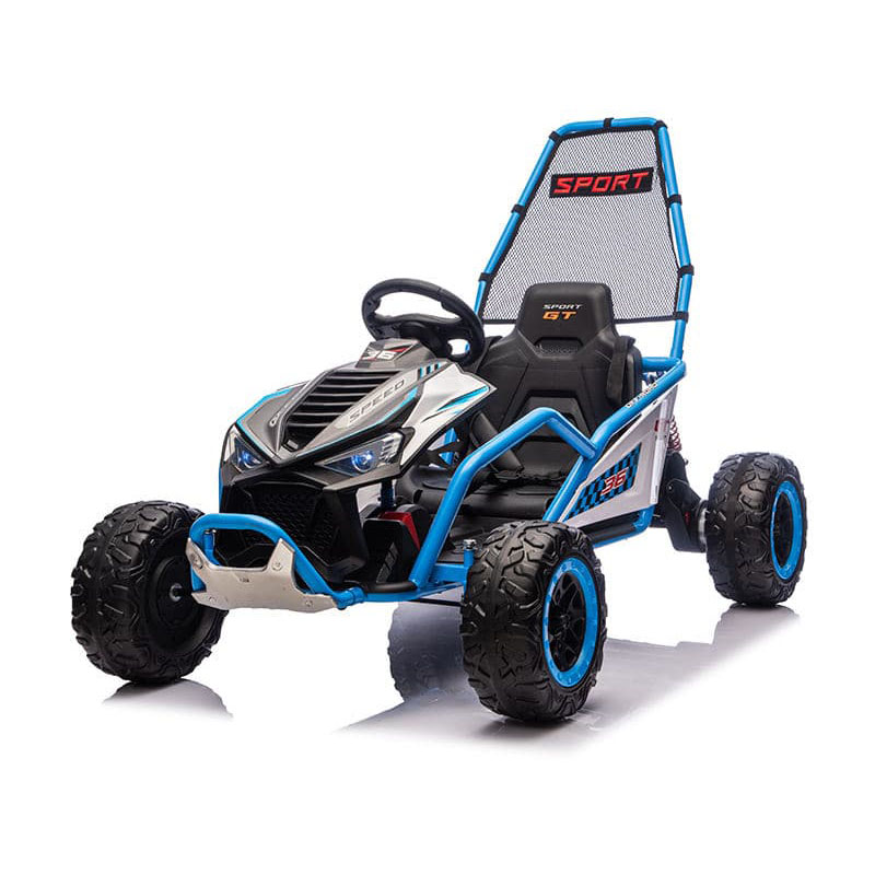 12-V-Elektro-Drift-Gokart für Kinder mit Bluetooth-MP3-Player