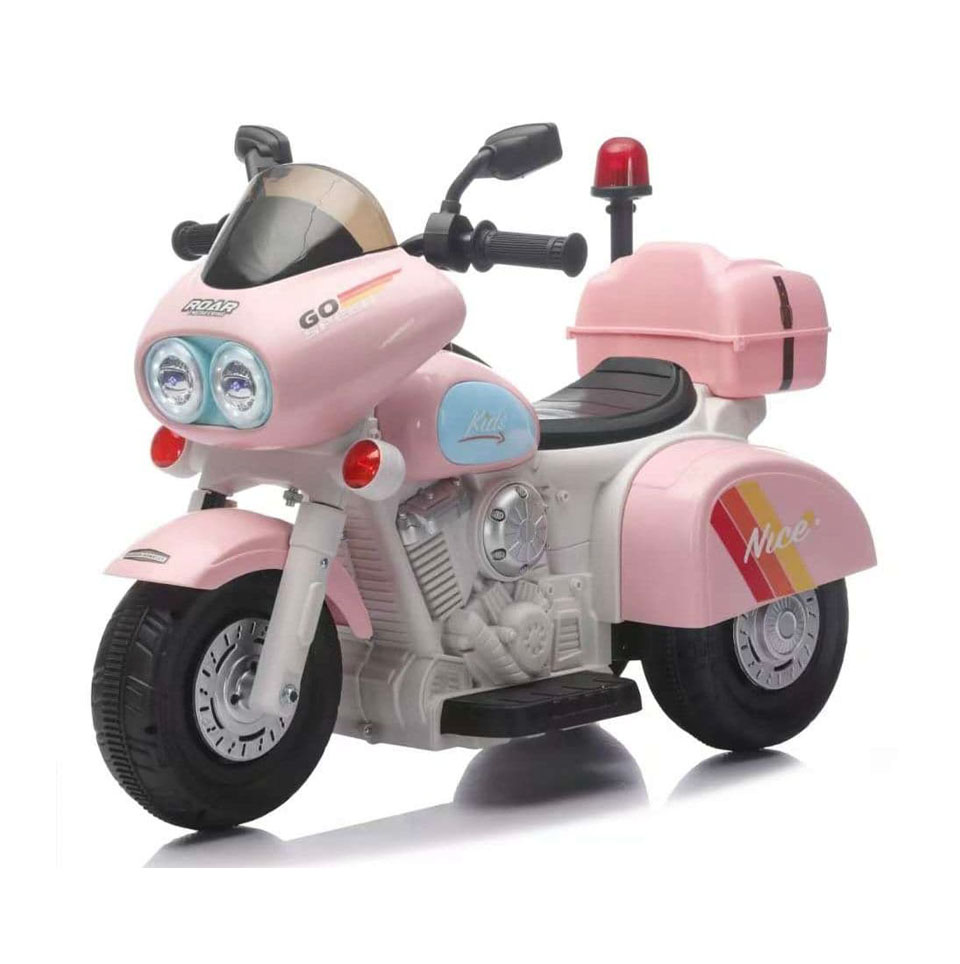 6V-Kindermotorrad mit MP3 und LED-Lichtern