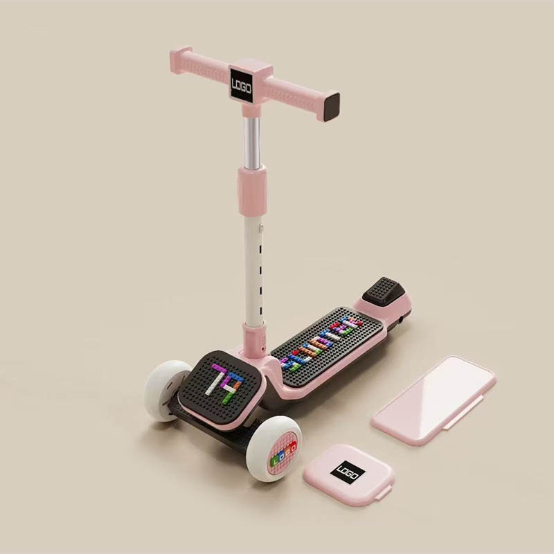 Kinder-Vergnügungsroller, faltbar, leicht