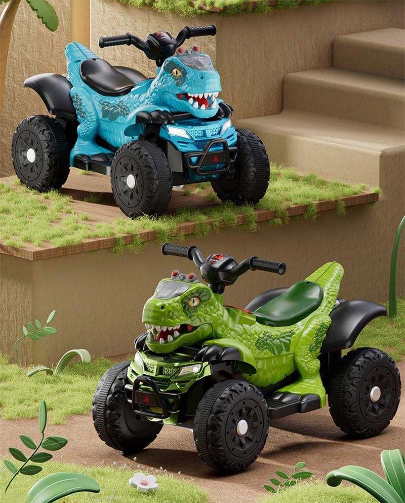 Children's Electric Car Ride-on Car Dinosaur ATV