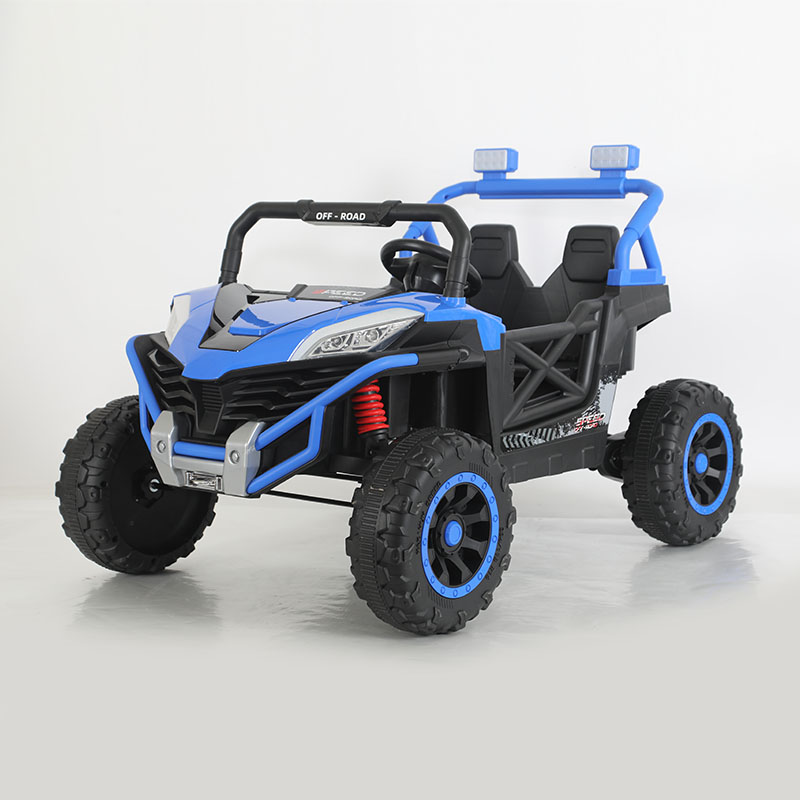 12V 2WD Kids Electric UTV with Four wheels suspension, Music & Lights