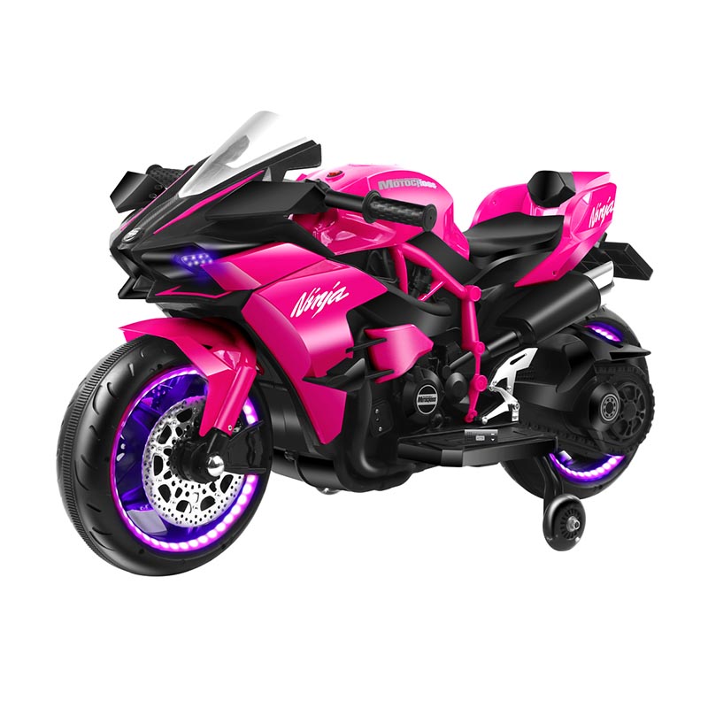 12V Big Size Ride-On Motorbike for Older Kids with music & light