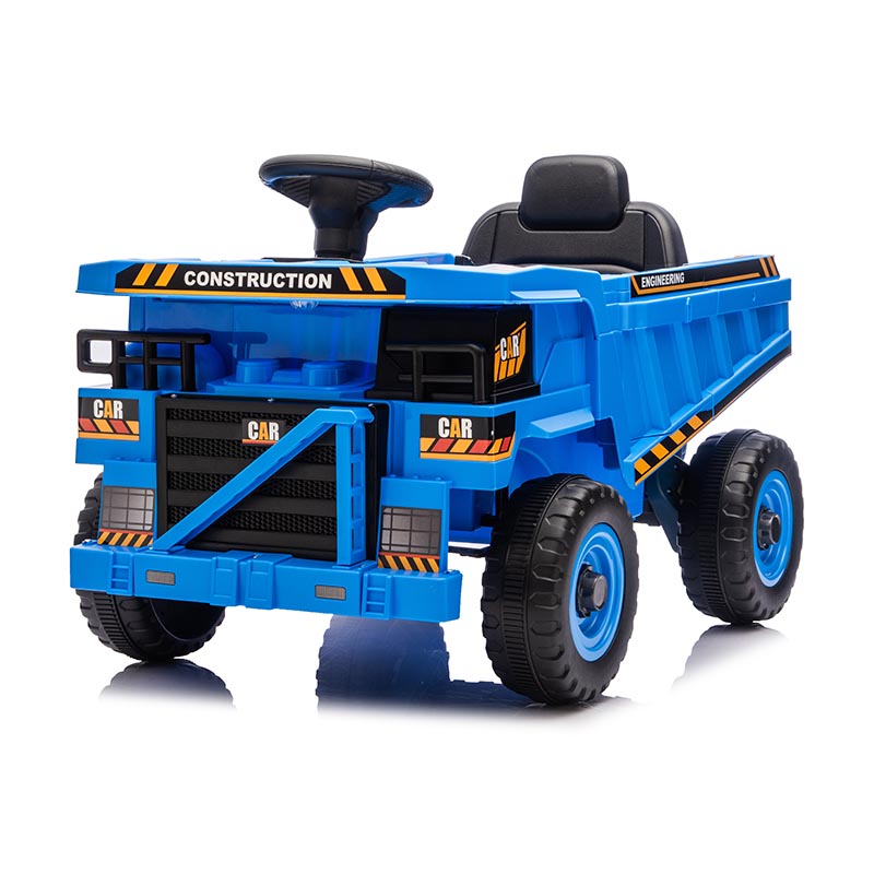 12V 2WD Kids Construction Truck Ride-On with MP3 player