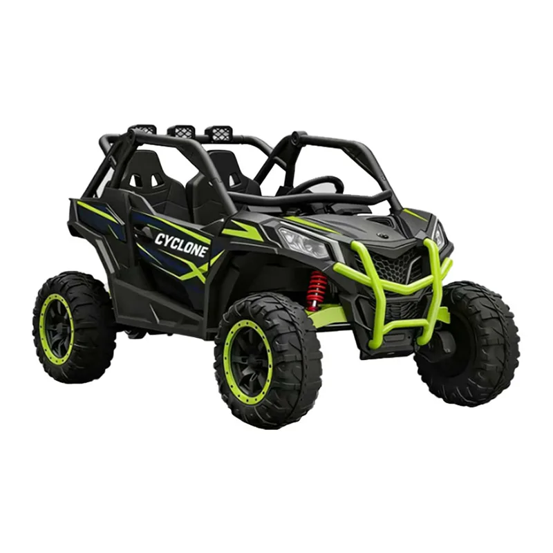 Großes zweisitziges Cyclone-Elektroauto für Kinder mit 24 V und leistungsstarkem Motor